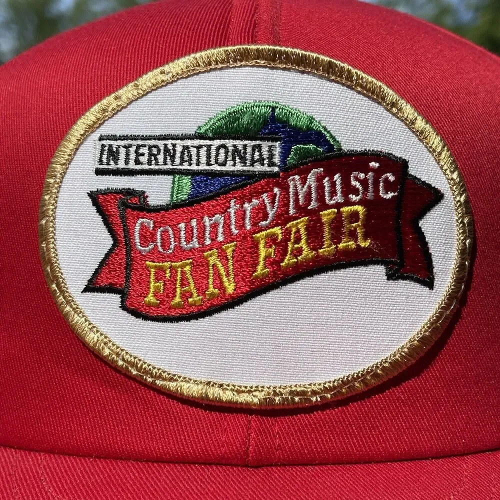 Vintage International Country Music Fan Fair Nashville Snapback Trucker Hat Cap
